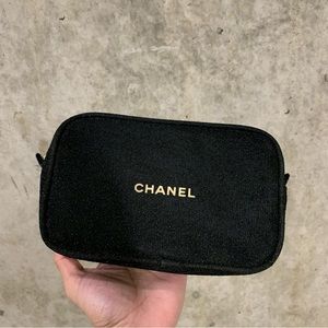authentic chanel cosmetic case